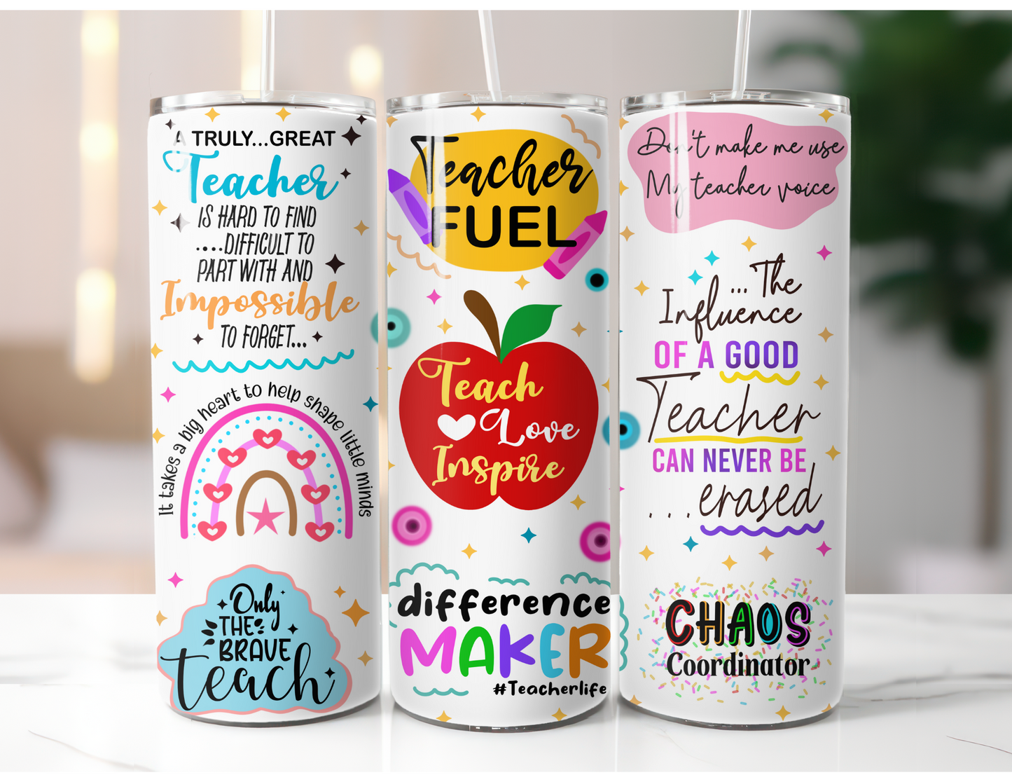 Teacher Fuel 20oz Tumbler