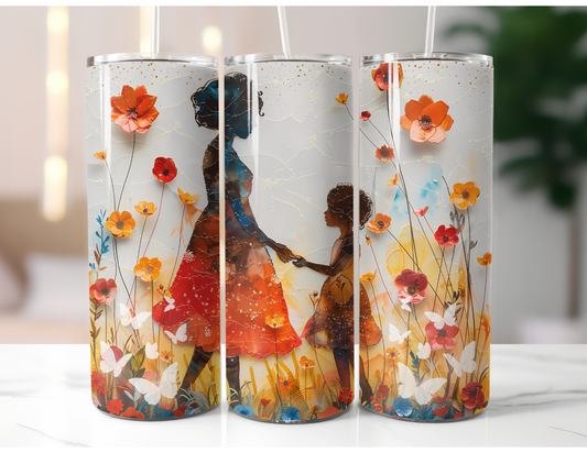 Mother/Daughter in Meadow 20oz Tumbler